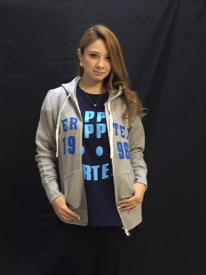 CAR MAKE T&E VERTEX1996 FULL ZIP HOODIE (PARKER) XL (LENGTH 73, WIDTH 55, SHOULDER WIDTH 48, SLEEVE LENGTH 63) VINTAGE HEATHER (GRAY) 2015-02 FOR  CARMAKETE-02917