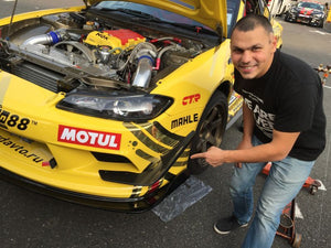 CAR MAKE T&E [VERTEX EDGE] S15 SILVIA FRONT BUMPER CANARD & DIFFUSER SET FOR  CARMAKETE-02000