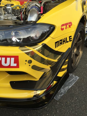 CAR MAKE T&E [VERTEX EDGE] S15 SILVIA FRONT BUMPER CANARD FOR  CARMAKETE-02130