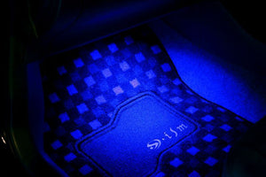 CAR MAKE T&E LED INTERIOR ILLUMINATION (FOOT LAMP, GLOVE BOX, CONSOLE, INSIDE THE DOOR) CLEAR BLUE FOR  CARMAKETE-02835