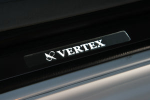 CAR MAKE T&E SCUFF LED ILLUMINATION JZX GX110 SERIES MARK II FRONT SET OF 2 VERTEX EDGE BLUE FOR  CARMAKETE-01618