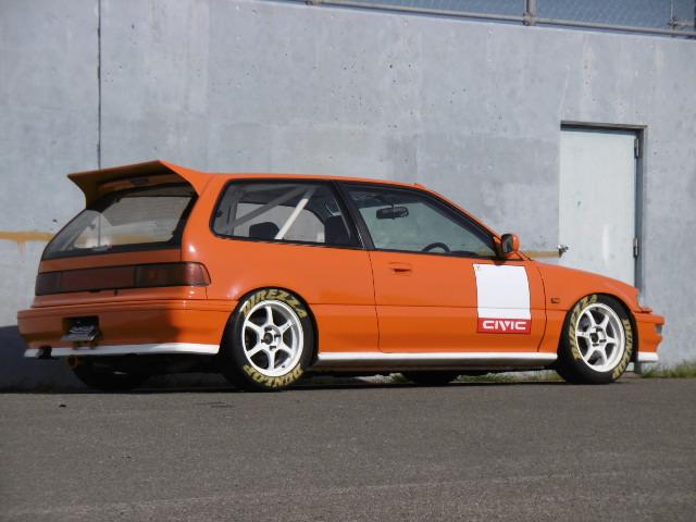 ZEROFIGHTER LIGHT REAR WING SPOILER FOR HONDA CIVIC EF 3DR ZEROF 
