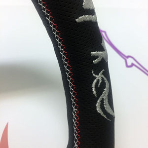 CAR MAKE T&E VERTEX VERSION KUMADORI 330MM DEEP STEERING WHEEL FOR  CARMAKETE-00001