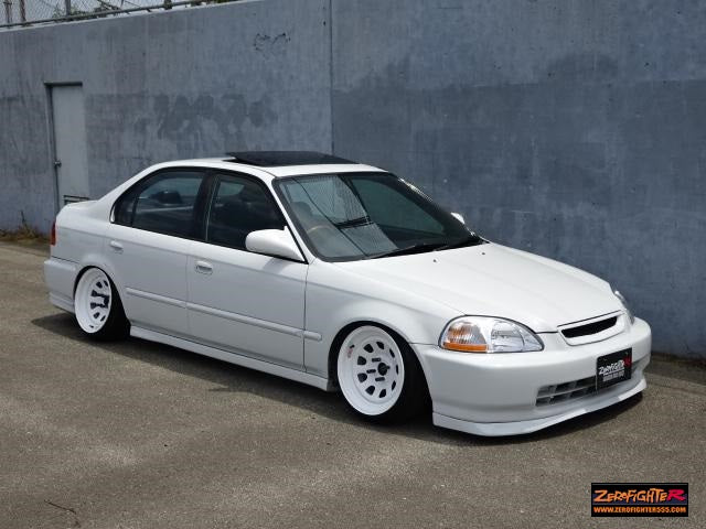 ZEROFIGHTER ZENKI URETHANE FRONT LIP SPOILER For EK CIVIC EK ZEROF-00785
