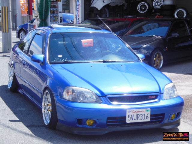 ZEROFIGHTER ZENKI OEM URETHANE LIP SPOILER For HONDA EK CIVIC EK ZEROF-00788