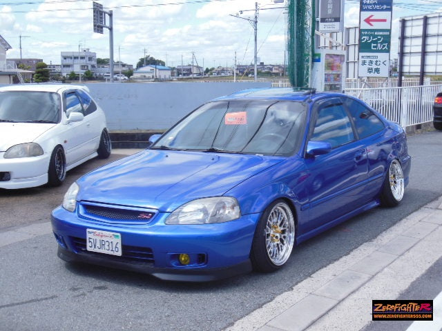 ZEROFIGHTER ZENKI OEM URETHANE LIP SPOILER For HONDA EK CIVIC EK