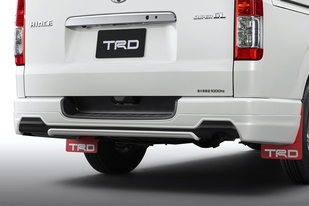 TRD REAR BUMPER SPOILER BLACK MICA (209)  For HIACE REGIUS ACE 2##  MS313-26001-C1