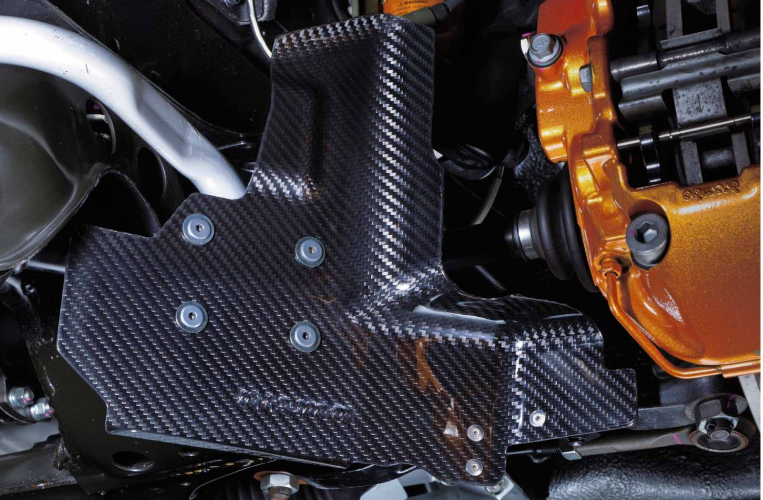 NISMO Carbon Brake Air Guide  For Skyline GT-R BCNR33 BNR34 RB26DETT 41180-RRR25