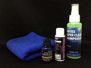 CAR MAKE T&E [WITH CLOUDINESS AND DULLNESS REMOVER] VERTEX NANOMETAL LIGHTING CLEAR SET PLUS V-NMLC-SETP FOR  CARMAKETE-03053