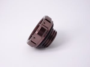 ZEROFIGHTER ALUMINUM RACING OIL FILLER CAP BRONZE ZEROF-00046