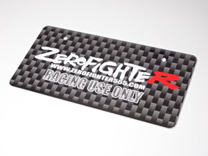 ZEROFIGHTER LICENSE PLATE ZEROF-00027