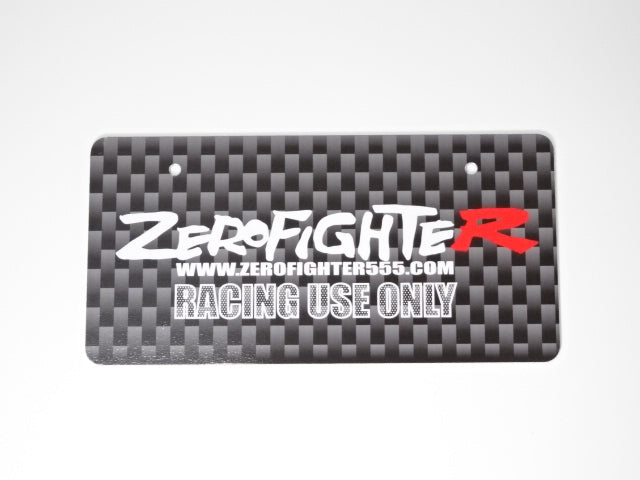 ZEROFIGHTER LICENSE PLATE ZEROF-00027