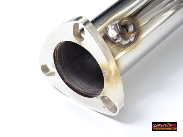 ZEROFIGHTER STAINLESS CATALYST STRAIGHT PIPE For HONDA EK4