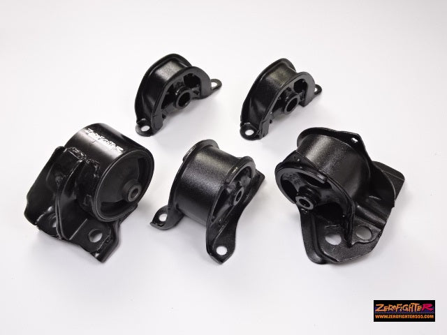 ZEROFIGHTER ENGINE MOUNT 5-PIECE SET For CR-X DEL SOL EG2 ZEROF-00450