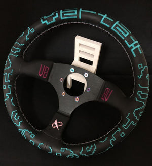 CAR MAKE T&E VERTEX STEERING WHEEL TITANIUM TORX BOLT 6 PICE SET (HEAD TORX TYPE WRENCH) TITANIUM TORX BOLT PURPLE FOR  CARMAKETE-01214