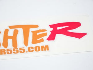 ZEROFIGHTER LOGO STICKER W400 ZEROF-00021
