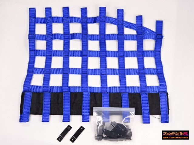 ZEROFIGHTER WINDOW NET FOR RACING SAFETY NET ZEROF-00270 - Black