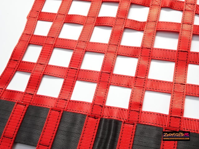 ZEROFIGHTER WINDOW NET FOR RACING SAFETY NET RED FOR  ZEROF-01201