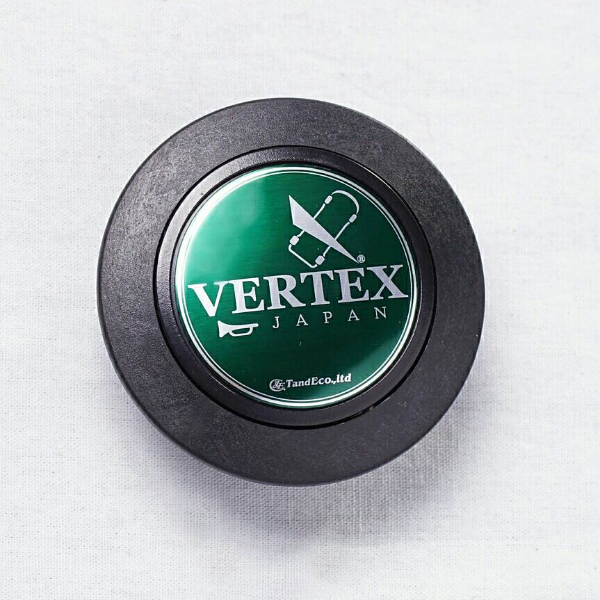 CAR MAKE T&E [LIMITED] VERTEX HORN BUTTON ENGLISH IVY (GREEN) FOR  CARMAKETE-01209