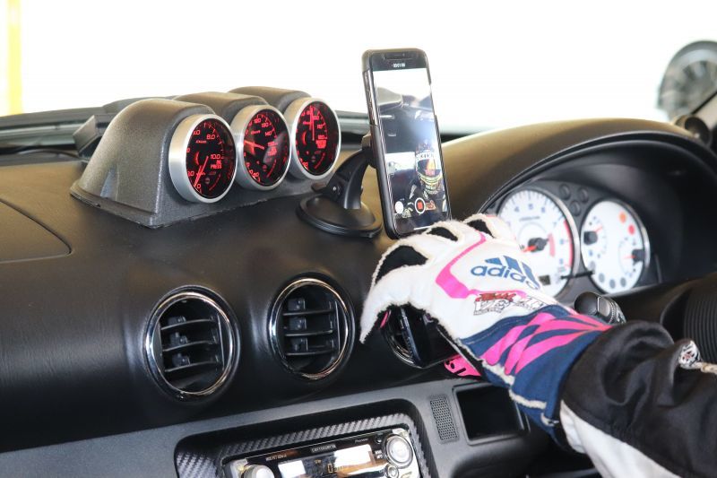 CAR MAKE T&E [PDG] STRONGEST MAGNET HOLDER (FOR DASHBOARD) STRONGEST SMARTPHONE HOLDER FOR DASHBOARD SET OF 2 PDGHS001-BK FOR  CARMAKETE-01205