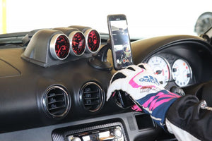 CAR MAKE T&E [PDG] STRONGEST MAGNET HOLDER (FOR DASHBOARD) STRONGEST SMARTPHONE HOLDER FOR DASHBOARD SET OF 2 PDGHS001-BK FOR  CARMAKETE-01205