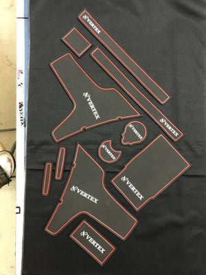 CAR MAKE T&E POCKET LOUVER MAT "RABAT" VERTEX MODEL FOR S15 SILVIA prmver-s15 FOR  CARMAKETE-01196