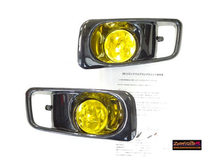 ZEROFIGHTER EK CIVIC LATE MODEL FOG LAMP UNIT YELLOW-CLEAR ZEROF-00796