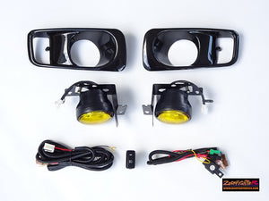 ZEROFIGHTER EK CIVIC LATE MODEL FOG LAMP UNIT YELLOW-CLEAR ZEROF-00796