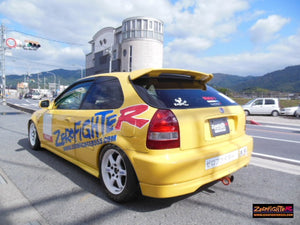 ZEROFIGHTER CENTER OUT STRAIGHT MUFFLER A For CIVIC EK4 3Dr CAR ZEROF-00648