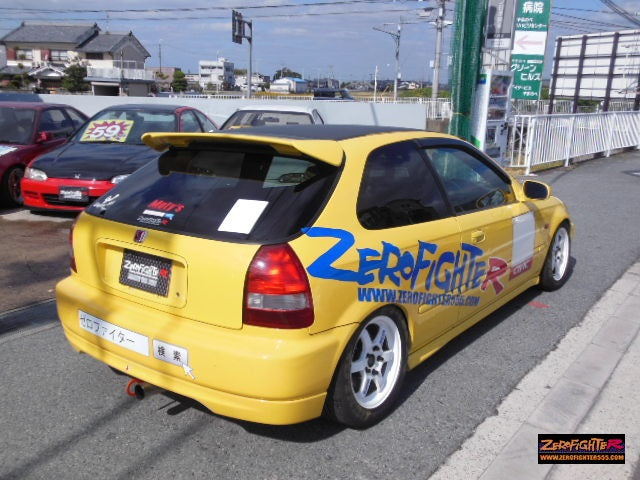 ZEROFIGHTER CENTER OUT REAR END For HONDA CIVIC EK9 TYPE R ZEROF