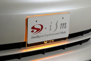 CAR MAKE T&E LED TRANS PLATE TANDE CO.,LTD CLEAR ORANGE FOR  CARMAKETE-01192