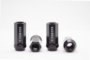 CAR MAKE T&E VERTEX CHROMORY RACING NUT VERTEX CHROMOLY RACING NUT M12×P1.5 70MM FOR  CARMAKETE-01157