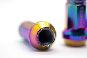 CAR MAKE T&E [AURORA KNURLING] VERTEX CHROMORY RACING NUT M12 X P1.25 20 PIECES N SET FOR  CARMAKETE-02126