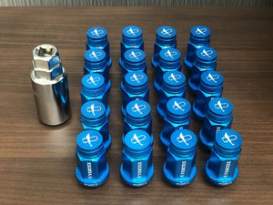 CAR MAKE T&E VERTEX ALUMINUM RACING NUT 45MM VERTEX ALUMINUM RACING NUT 45MM M12 X P1.25 RED FOR  CARMAKETE-02119