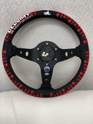 CAR MAKE T&E GLOOMY X VERTEX COLLABORATION STEERING WHEEL GLOOMY COLLABORATION FOR  CARMAKETE-03031