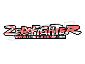 ZEROFIGHTER LIMITED LOGO STICKER SUN FLAG W200 ZEROF-00012