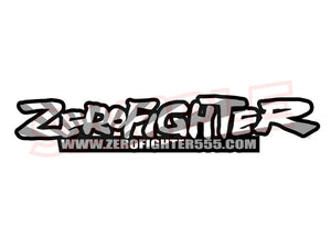 ZEROFIGHTER LIMITED LOGO STICKER SUN FLAG W200 ZEROF-00012