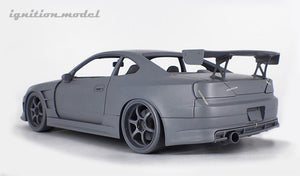 CAR MAKE T&E VERTEX EDGE S15 SILVIA WHITE (1:18 SCALE) IG2000 FOR  CARMAKETE-00177