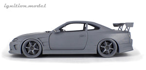 CAR MAKE T&E VERTEX EDGE S15 SILVIA BLUE METALLIC (1:18 SCALE) IG2001 FOR  CARMAKETE-00176