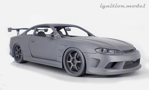 CAR MAKE T&E VERTEX EDGE S15 SILVIA WHITE (1:18 SCALE) IG2000 FOR  CARMAKETE-00177