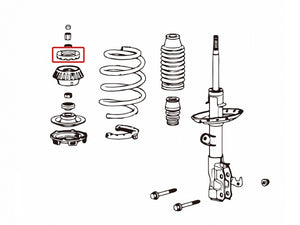 ZEROFIGHTER GE8 FRONT STRUT MOUNT DAMPER For CR-Z ZF1 ZF2 ZEROF-01106