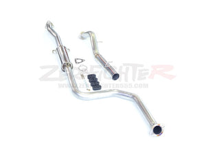 ZEROFIGHTER GRAND STAINLESS STRAIGHT MUFFLER For CIVIC EF3 3-DOOR H B ZEROF-00329