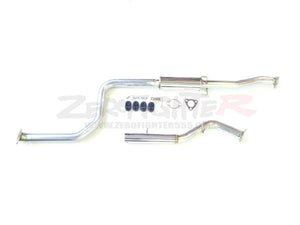 ZEROFIGHTER GRAND STAINLESS STRAIGHT MUFFLER For CIVIC EF3 3-DOOR H B ZEROF-00329