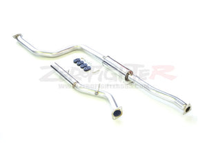 ZEROFIGHTER GRAND STAINLESS STRAIGHT MUFFLER For CIVIC EF3 3-DOOR H B ZEROF-00329