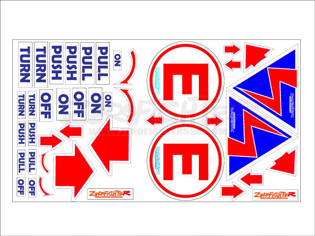 ZEROFIGHTER KILL SWITCH-DIGESTIVE SPARK SHEET ZEROF-00033