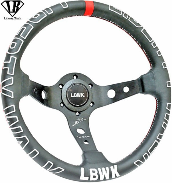 CAR MAKE T&E LBWK STEERING WHEEL LIBERTY WALK WORLD LIMITED 150