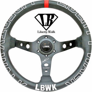 CAR MAKE T&E LBWK STEERING WHEEL LIBERTY WALK WORLD LIMITED 150 STEERING WHEEL FOR  CARMAKETE-03037