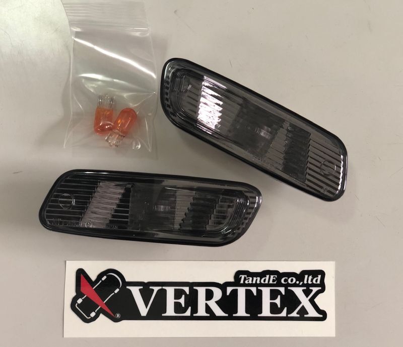 CAR MAKE T&E JZZ UZZ30.31 SOARER SIDE BLINKER SMOKED LENS (MADE IN JAPAN) FOR  CARMAKETE-00144