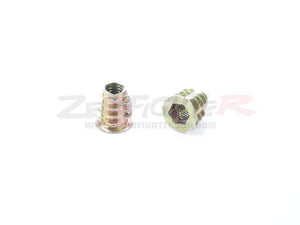 ZEROFIGHTER SET OF 2 SPIKE NUTS FOR NUMBER BOLTS ZEROF-00609