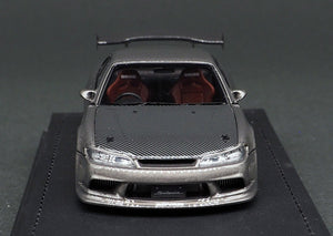 CAR MAKE T&E 1:43 VERTEX EDGE S15 SILVIA SILVER (IG2133) LIMITED TO 100 UNITS WORLDWIDE IG2133 FOR  CARMAKETE-03021